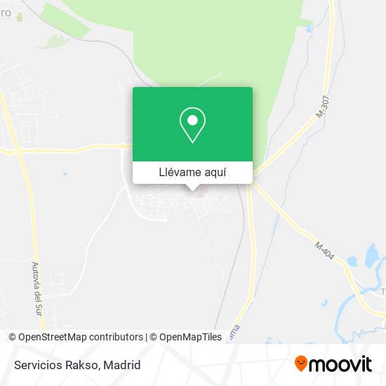 Mapa Servicios Rakso