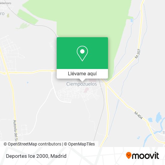 Mapa Deportes Ice 2000