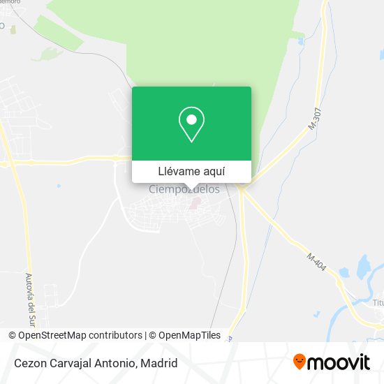 Mapa Cezon Carvajal Antonio