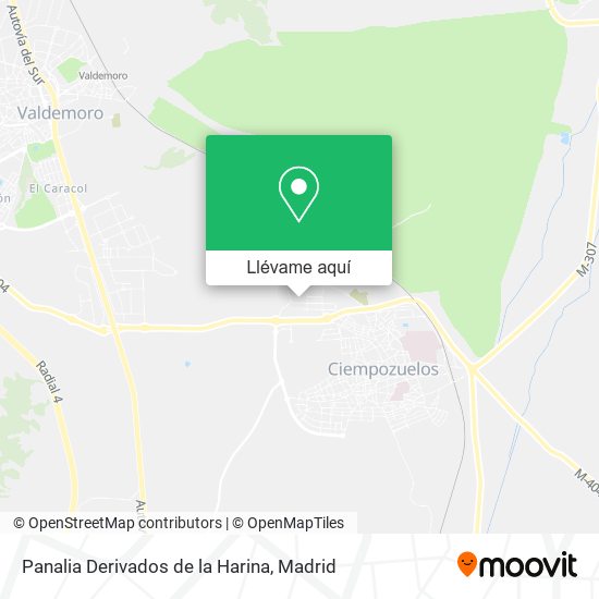 Mapa Panalia Derivados de la Harina