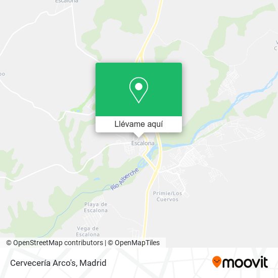 Mapa Cervecería Arco's