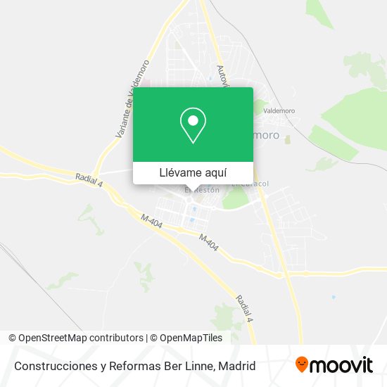 Mapa Construcciones y Reformas Ber Linne