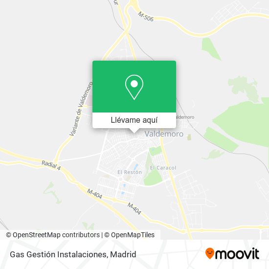 Mapa Gas Gestión Instalaciones