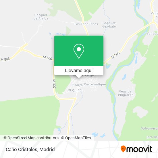 Mapa Caño Cristales