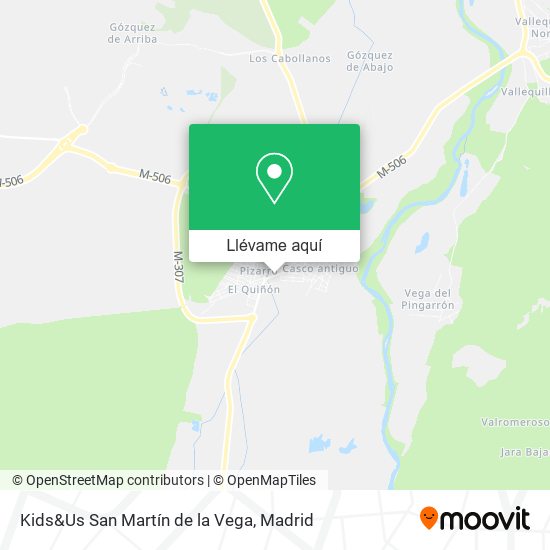 Mapa Kids&Us San Martín de la Vega