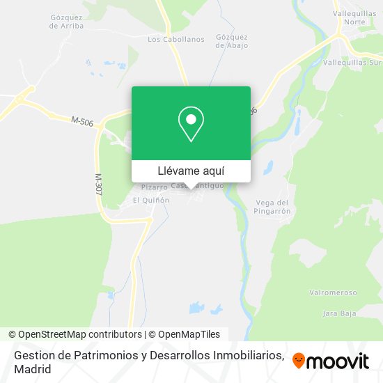 Mapa Gestion de Patrimonios y Desarrollos Inmobiliarios