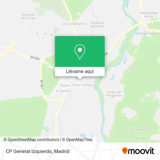 Mapa CP General Izquierdo