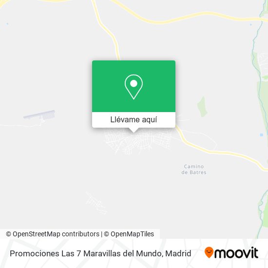 Mapa Promociones Las 7 Maravillas del Mundo