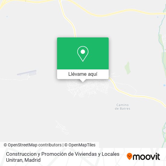 Mapa Construccion y Promoción de Viviendas y Locales Unitran