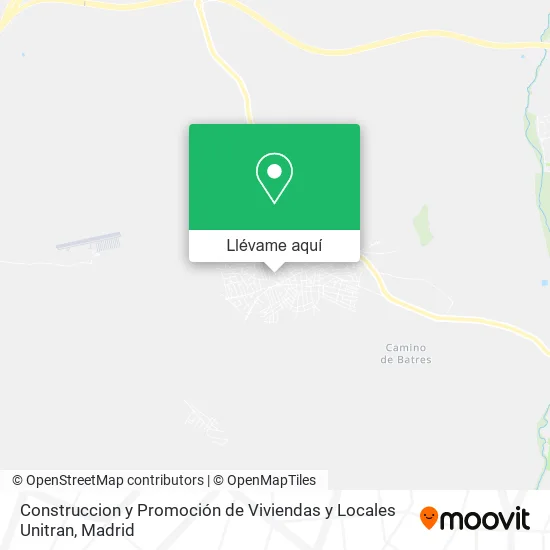Mapa Construccion y Promoción de Viviendas y Locales Unitran