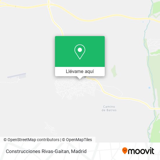 Mapa Construcciones Rivas-Gaitan
