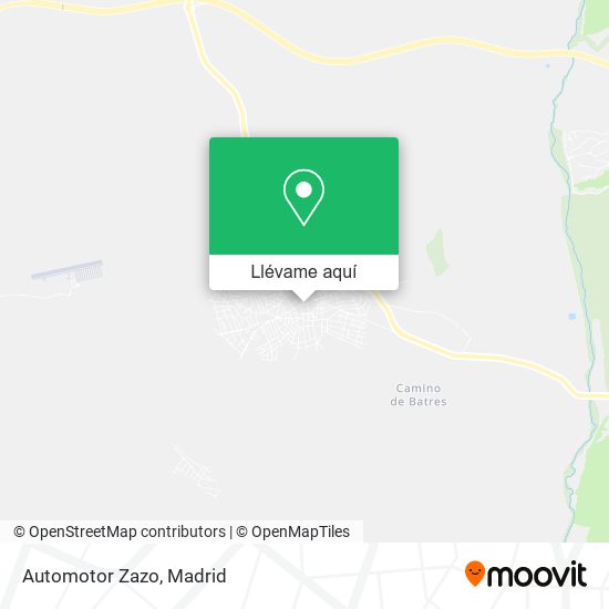 Mapa Automotor Zazo