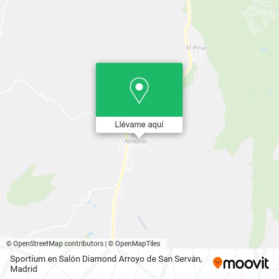 Mapa Sportium en Salón Diamond Arroyo de San Serván