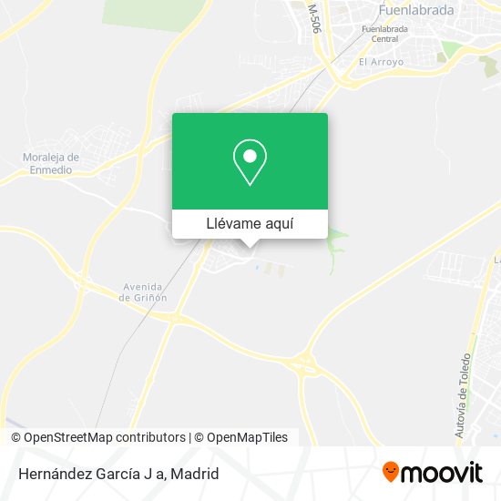 Mapa Hernández García J a