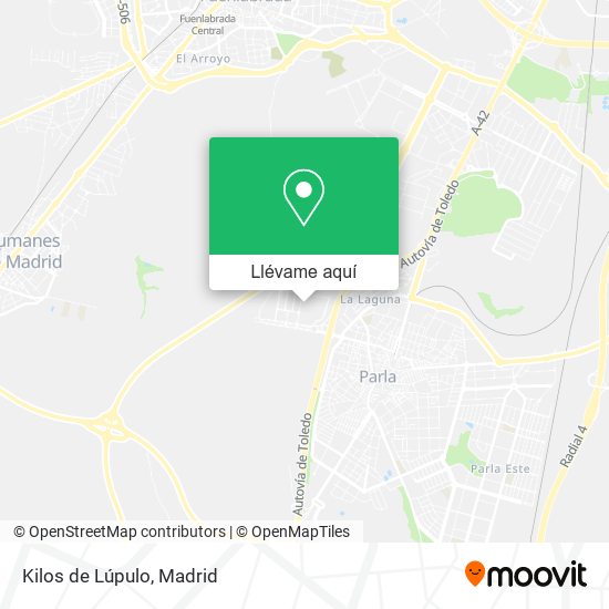 Mapa Kilos de Lúpulo