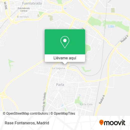 Mapa Rase Fontaneros