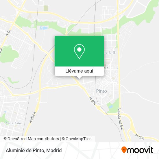 Mapa Aluminio de Pinto
