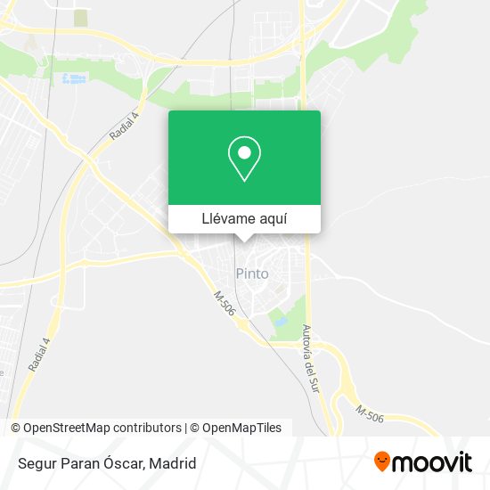 Mapa Segur Paran Óscar