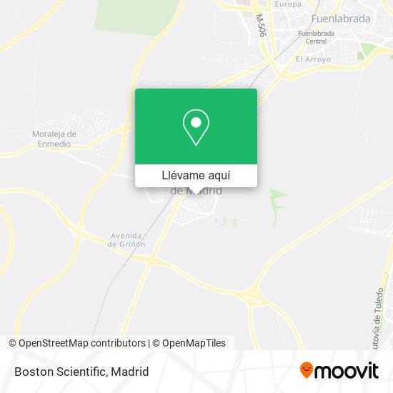 Mapa Boston Scientific