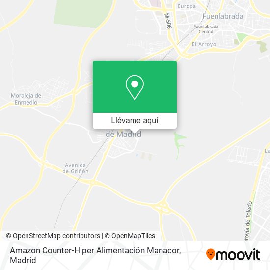 Mapa Amazon Counter-Hiper Alimentación Manacor