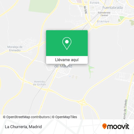 Mapa La Churrería