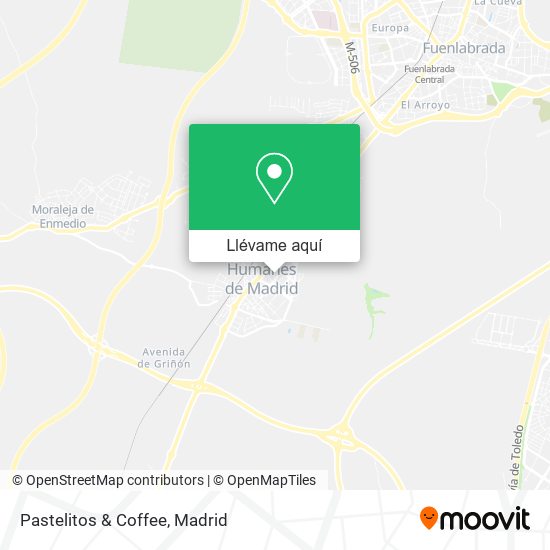 Mapa Pastelitos & Coffee
