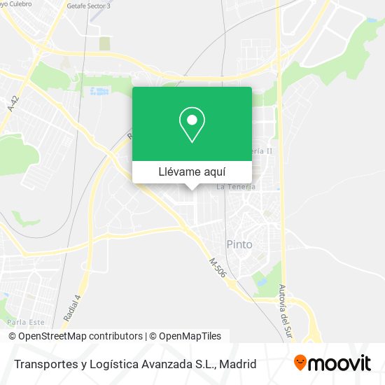 Mapa Transportes y Logística Avanzada S.L.
