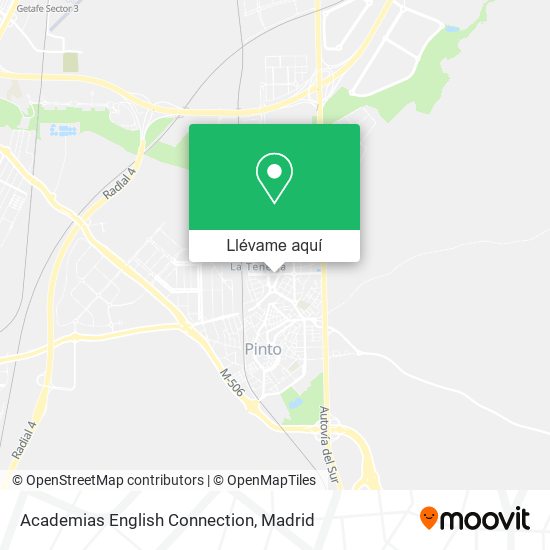 Mapa Academias English Connection