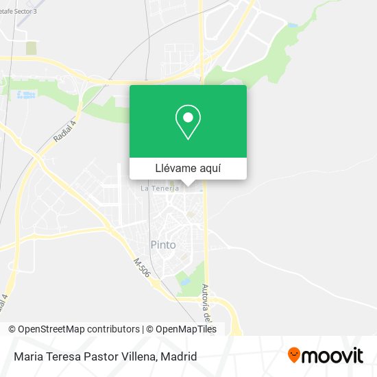 Mapa Maria Teresa Pastor Villena