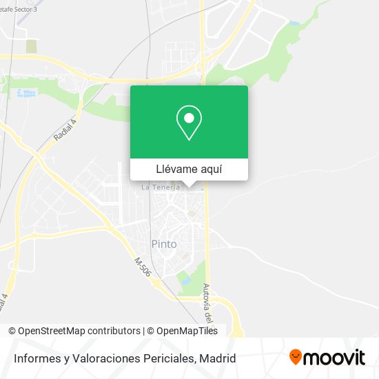 Mapa Informes y Valoraciones Periciales