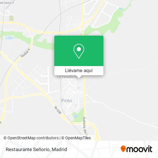 Mapa Restaurante Señorío