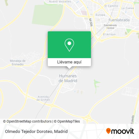 Mapa Olmedo Tejedor Doroteo