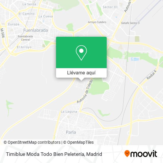 Mapa Timiblue Moda Todo Bien Peletería