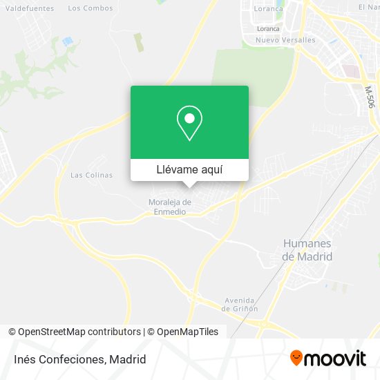 Mapa Inés Confeciones