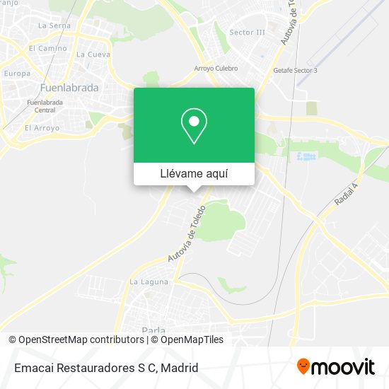 Mapa Emacai Restauradores S C
