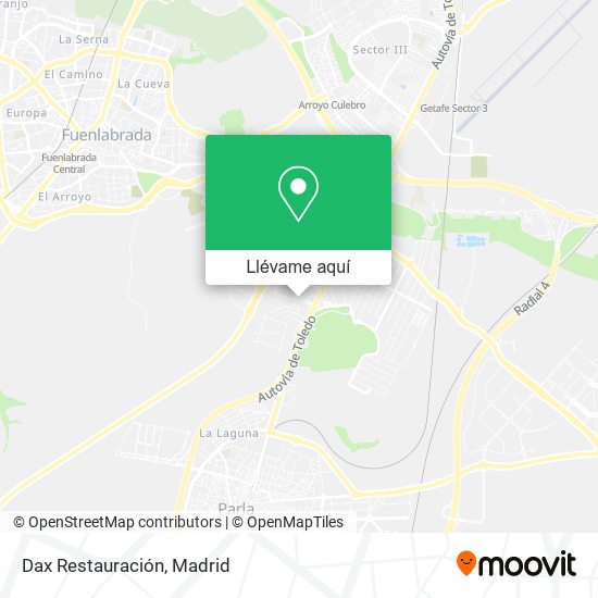 Mapa Dax Restauración