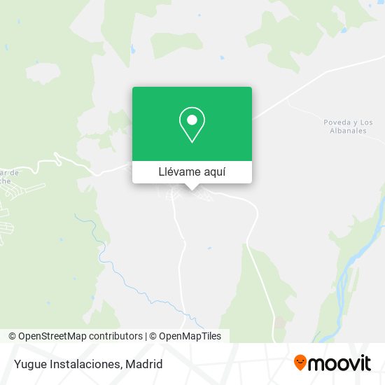 Mapa Yugue Instalaciones