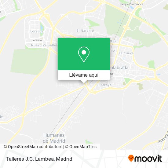 Mapa Talleres J.C. Lambea