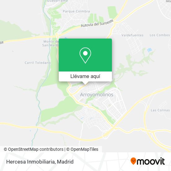 Mapa Hercesa Inmobiliaria