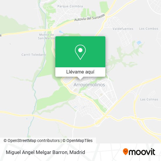 Mapa Miguel Angel Melgar Barron