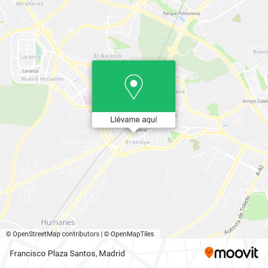 Mapa Francisco Plaza Santos