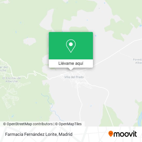 Mapa Farmacia Fernández Lorite