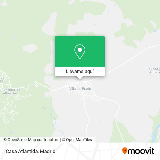 Mapa Casa Atlántida