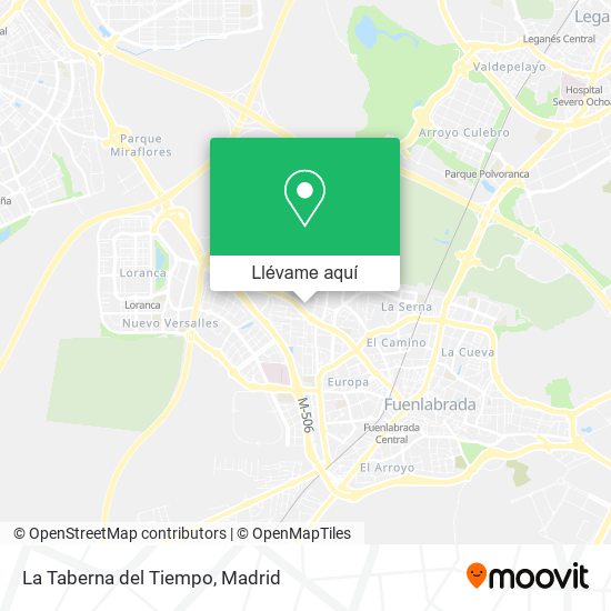 Mapa La Taberna del Tiempo