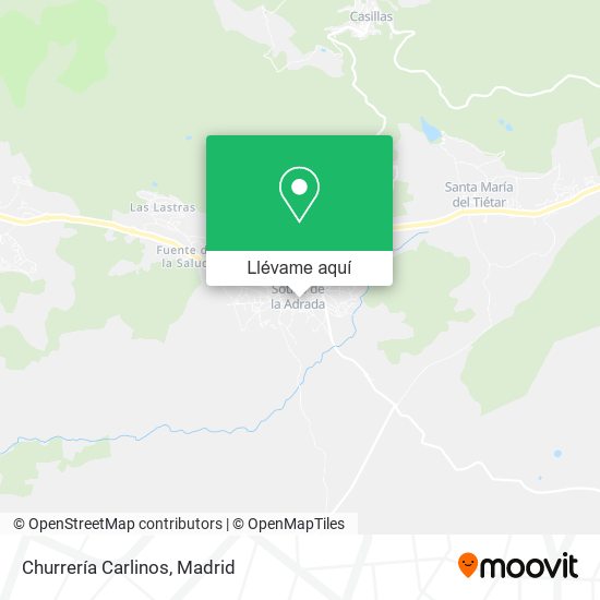 Mapa Churrería Carlinos