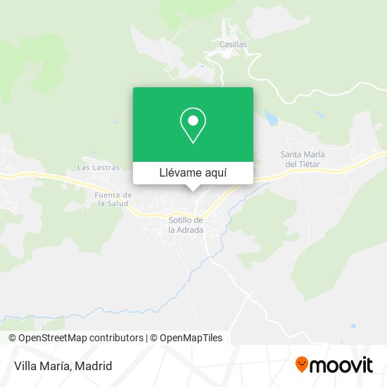 Mapa Villa María