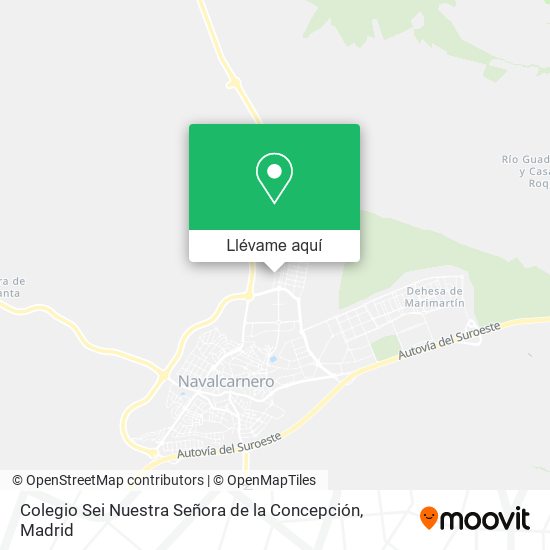 Mapa Colegio Sei Nuestra Señora de la Concepción