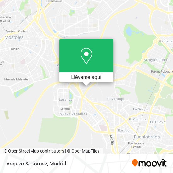 Mapa Vegazo & Gómez