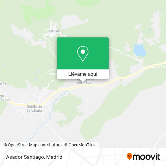 Mapa Asador Santiago