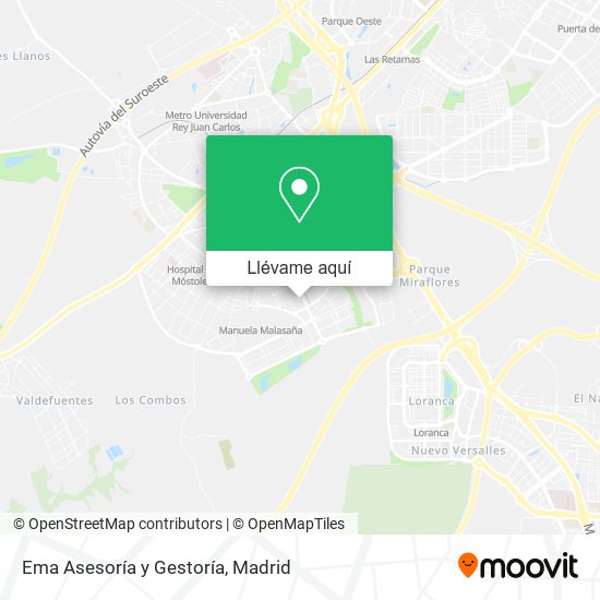 Mapa Ema Asesoría y Gestoría